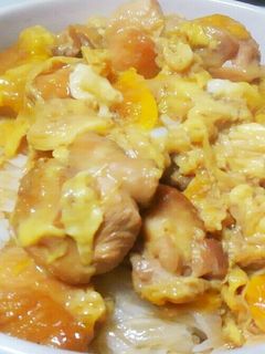 ☆トロシャキ親子丼☆-レシピのメイン写真