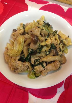 豚肉と野菜の甘辛味噌炒め-レシピのメイン写真