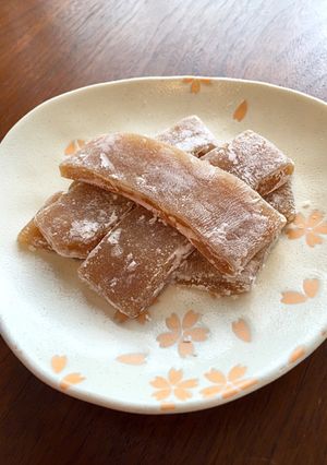 私のオヤツ♩甘くて美味しい羽二重餅♩-レシピのメイン写真