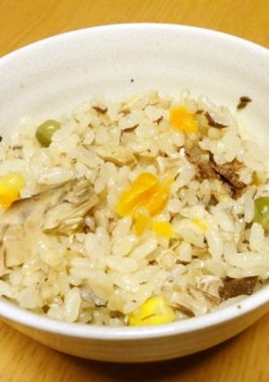 鯖缶DE炊き込みご飯-レシピのメイン写真
