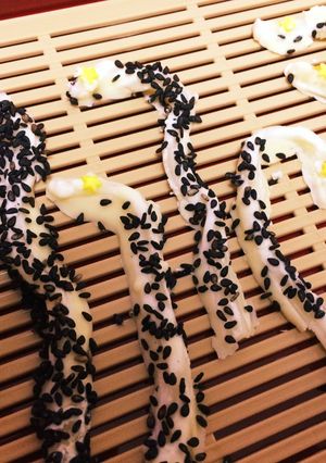 ホワイトデーにチョコうどん！チンアナゴ！-レシピのメイン写真
