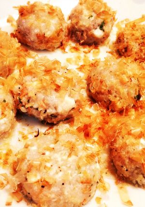 簡単☆れんこんと豆腐のふんわり団子-レシピのメイン写真