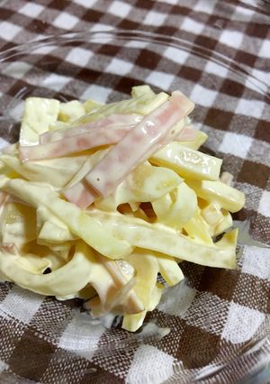 たくあんサラダ-レシピのメイン写真