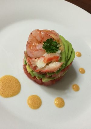 アボカドとトマトの前菜-レシピのメイン写真