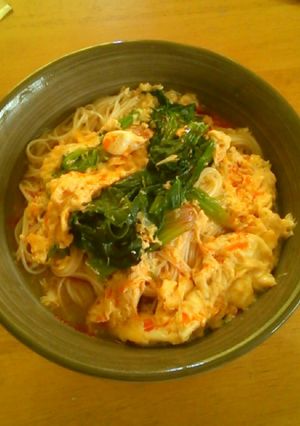 かき玉にゅうめん-レシピのメイン写真