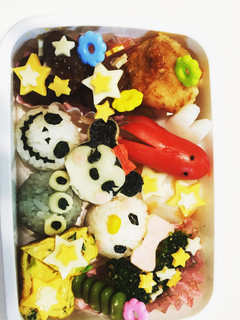 ツムツムお弁当女の子-レシピのメイン写真