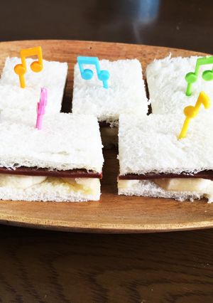 簡単チョコバナナサンド-レシピのメイン写真