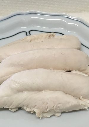 簡単ふっくら♪ ささみの茹で方 10分-レシピのメイン写真