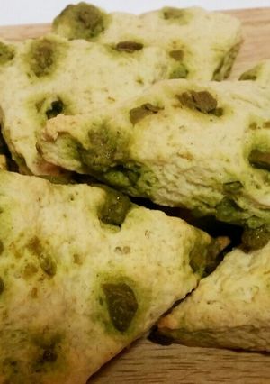 卵&牛乳不使用‼抹茶チョコ・豆腐スコーン-レシピのメイン写真