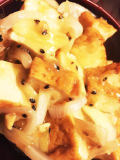 厚揚げと玉ねぎのあんかけ-レシピのメイン写真