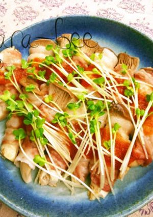 レンジで簡単♪おろしぽん酢エリンギ肉巻き-レシピのメイン写真