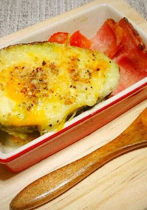 豪快！アボカドのチーズ焼き-レシピのメイン写真