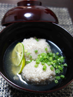 レンコンだんごの和風餡かけ-レシピのメイン写真