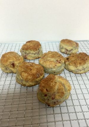 リンゴンベリーのスコーン-レシピのメイン写真