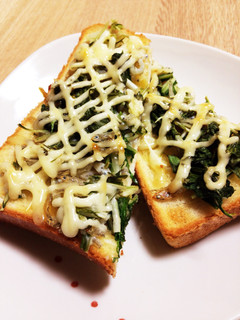 ラーマ バターの風味 ちりめんトースト♪-レシピのメイン写真