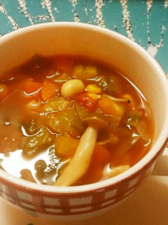 食べるトマトスープ-レシピのメイン写真