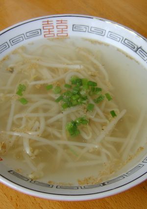 中華風簡単もやしスープ-レシピのメイン写真