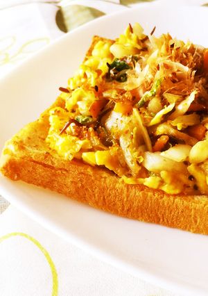 飛騨名物☆漬物ステーキトースト-レシピのメイン写真