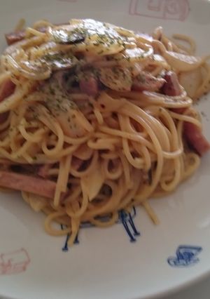 一味違う！こくうまカルボナーラ-レシピのメイン写真