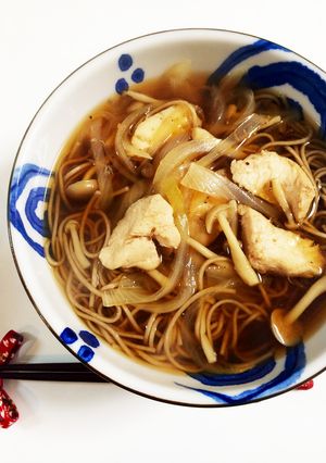 1人ランチに♡かんたん蕎麦つゆ-レシピのメイン写真