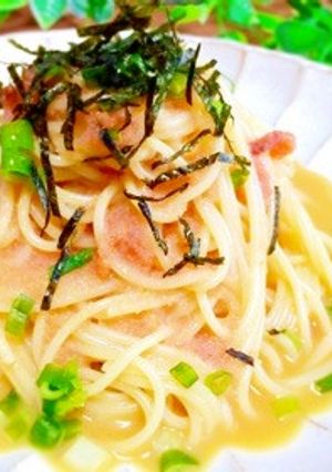 1分パスタシリーズ♡明太カルボナーラ-レシピのメイン写真