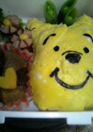 キャラ弁☆プーさん-レシピのメイン写真