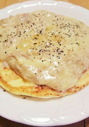 ふわふわホットケーキ-レシピのメイン写真