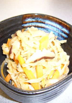 定番！切り干し大根の煮物-レシピのメイン写真