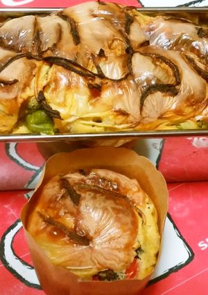 ＨＭでケーキサクレ風　具材たっぷり-レシピのメイン写真