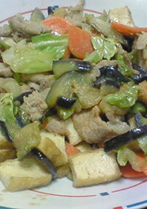味噌味が美味しい☆肉野菜の味噌いため☆-レシピのメイン写真