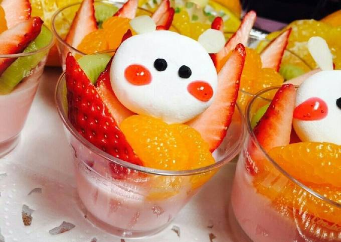 チョコフォンデュ♡苺♡うさぎ