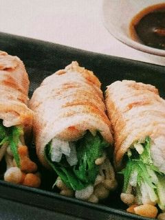 ⭐長芋と水菜の豚バラ巻き⭐-レシピのメイン写真