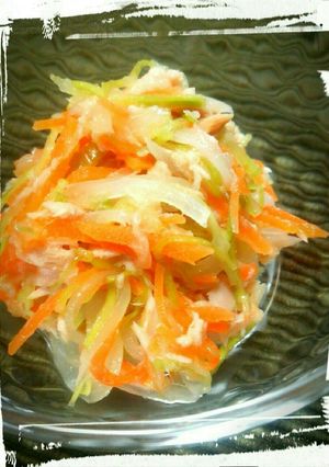 超簡単♪ツナと野菜のラペ-レシピのメイン写真