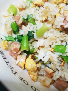 小松菜とベーコンのチャーハン-レシピのメイン写真