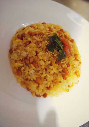 冷めても美味しい納豆チャーハン-レシピのメイン写真