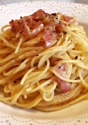 失敗しない!チーズで濃厚♡カルボナーラ-レシピのメイン写真