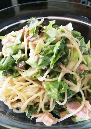 シーチキンスパサラダ-レシピのメイン写真