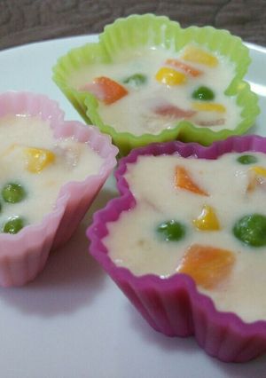 お弁当にも！簡単かわいいミルクゼリー寄せ-レシピのメイン写真
