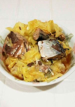 キャベツとサバ缶-レシピのメイン写真