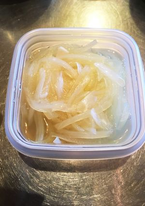 レンジで簡単酢玉ねぎ-レシピのメイン写真