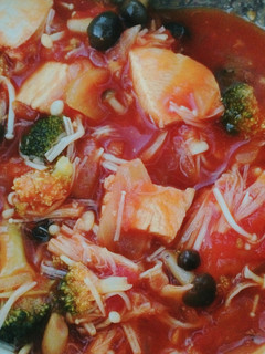 燃焼トマトスープ!ミネストローネ!-レシピのメイン写真