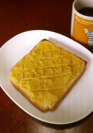 バター香る♪スイートポテトトースト！-レシピのメイン写真
