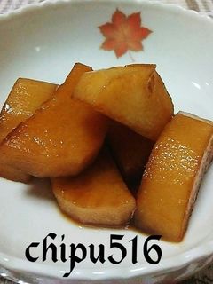 簡単 旨い山芋の煮物-レシピのメイン写真