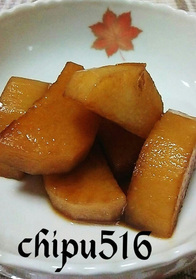 簡単 旨い山芋の煮物-レシピのメイン写真