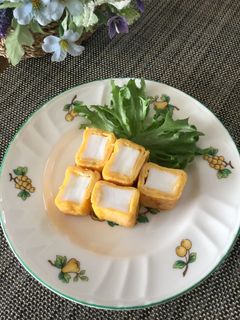 白いはんぺんの卵焼き巻き♪-レシピのメイン写真