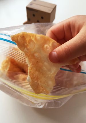 餃子の皮でさっくさくスナック-レシピのメイン写真