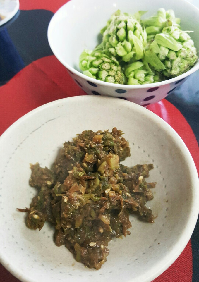 ふきのとう味噌-レシピのメイン写真