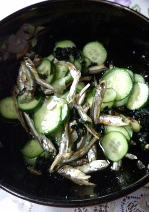 食べる煮干しで酢のも-レシピのメイン写真