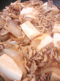 肉豆腐すき焼き風♪-レシピのメイン写真