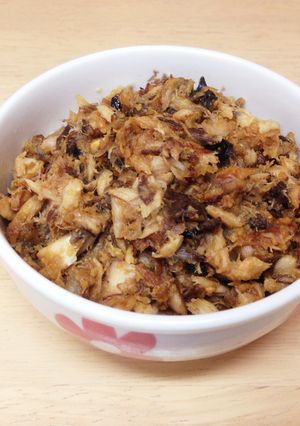 おにぎりの具にぴったり！！サバの油味噌-レシピのメイン写真